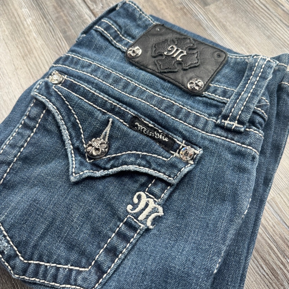 Miss Me Blue Boot Cut Jeans